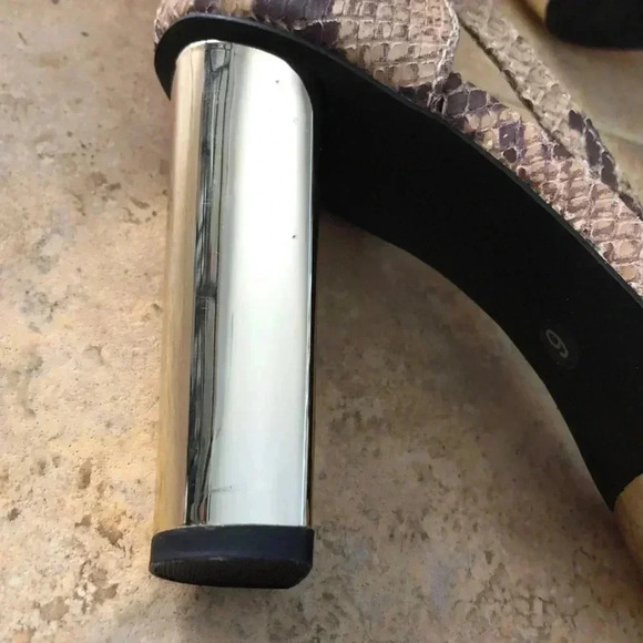 Michael Michael Kors Snake Printed Sandals - Heels - Picture 9 of 12